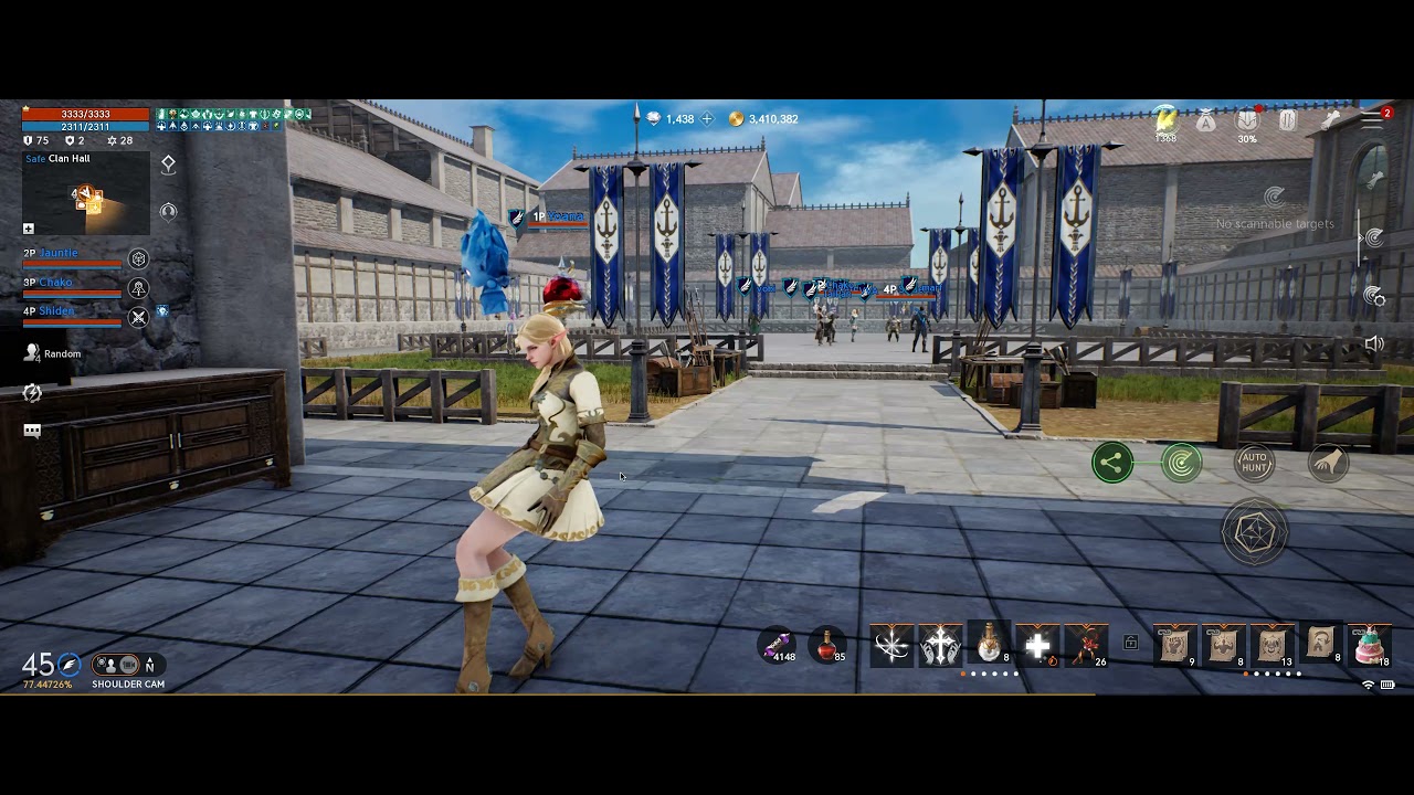 Lineage  2M - A little PvP before clan bosses