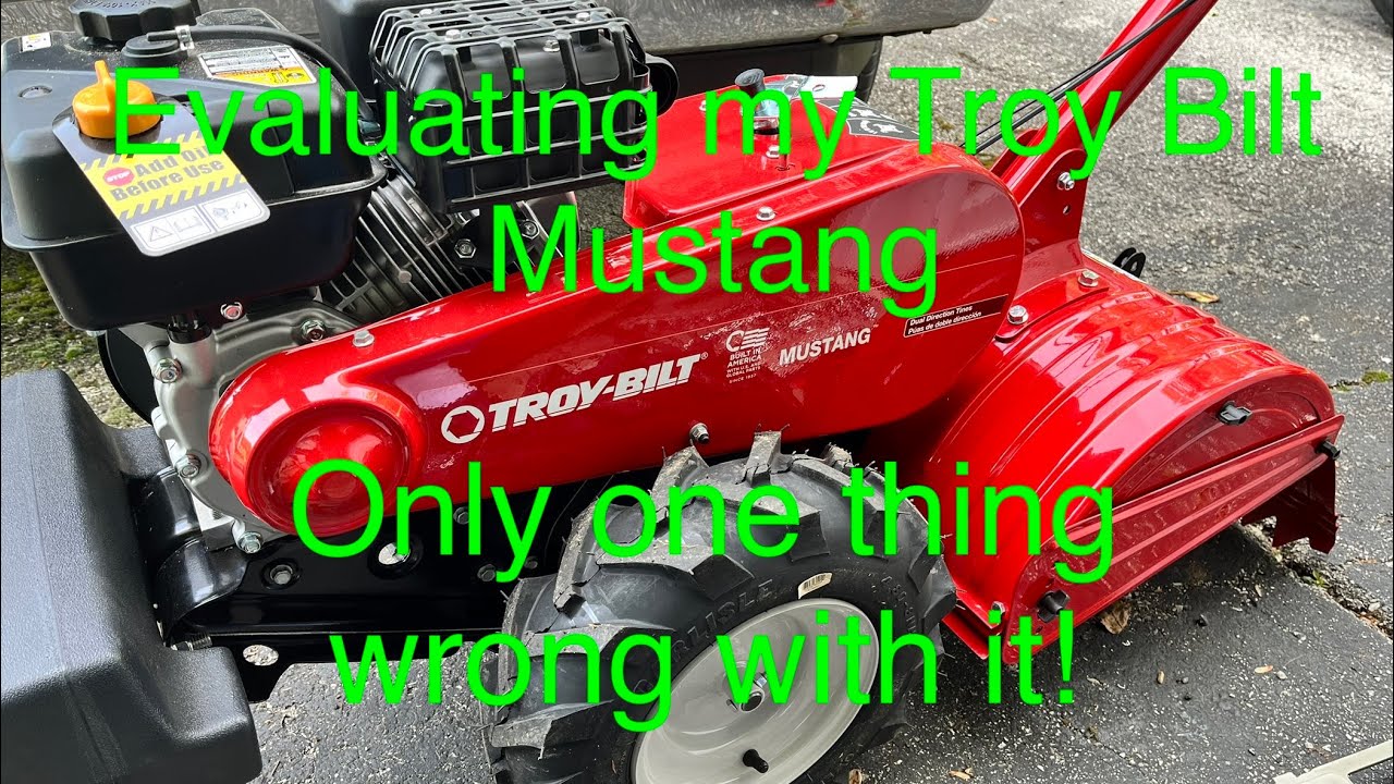 Evaluating the TORY Mustang Tiller