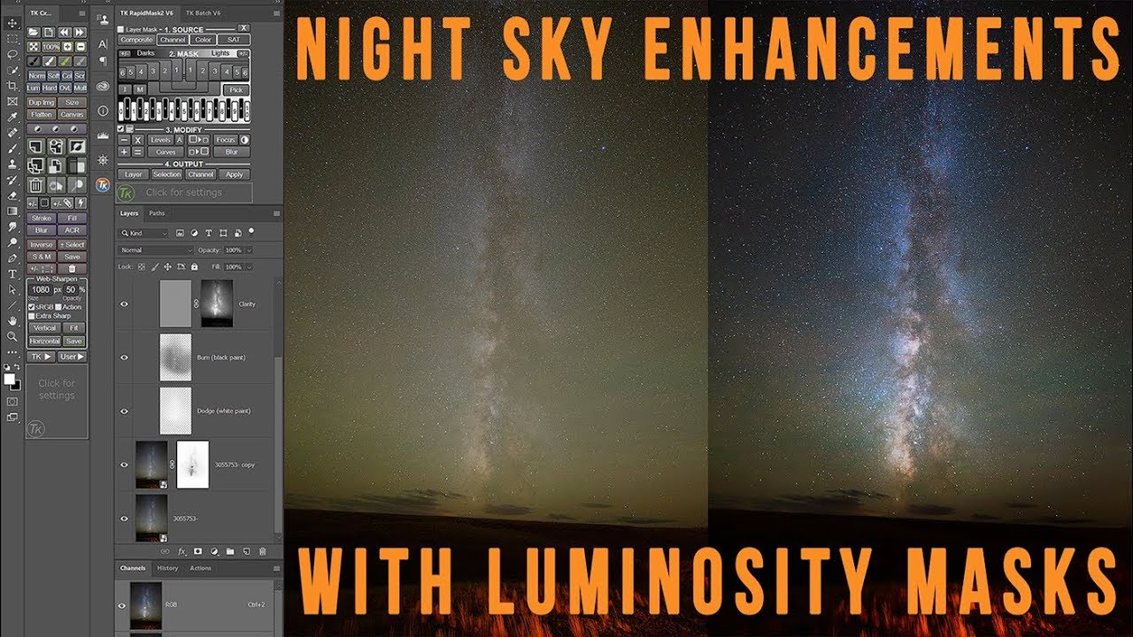 TKActions Quick Tip: Quality Night Sky Developing Tips