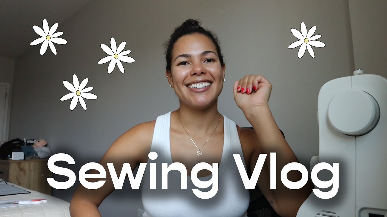 Sewing Vlog | Finishing My Last Summer Sewing Projects (Anna Allen Clothing Pomona Shorts)