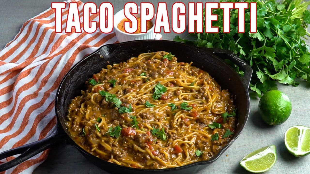 One-Pot Taco Spaghetti Recipe