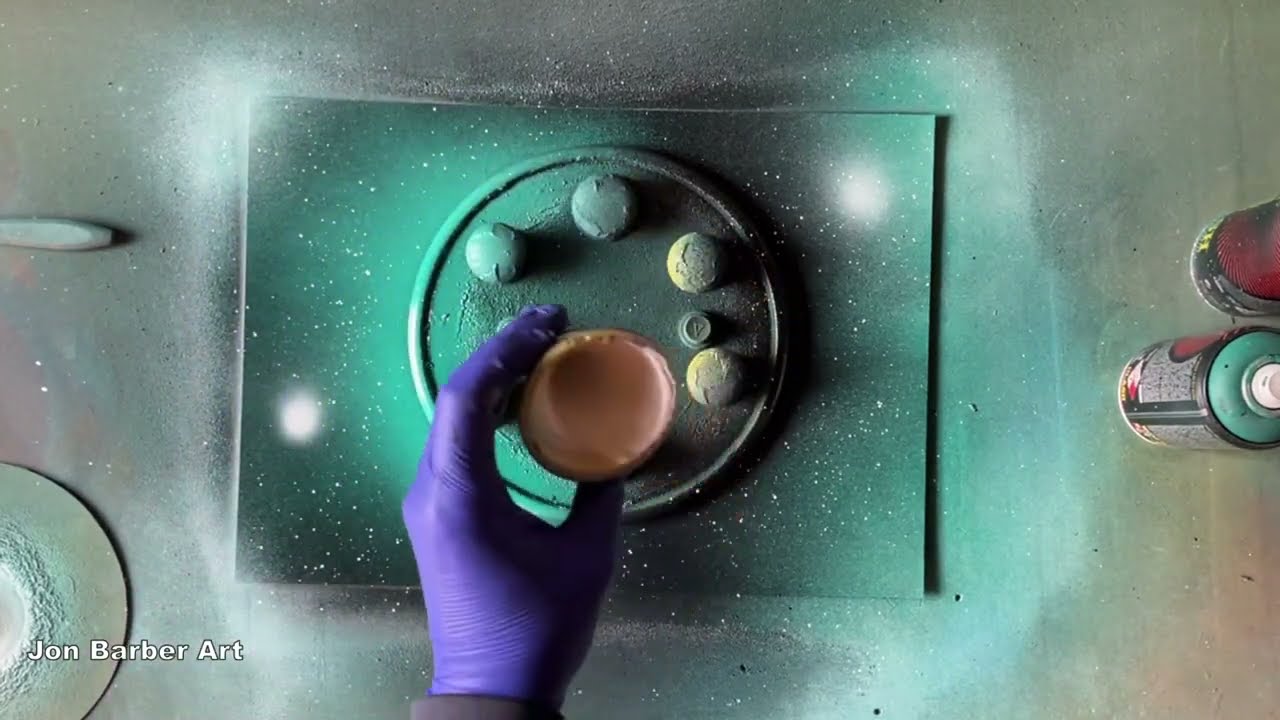 Clash - Planet Painting with Spray Paint