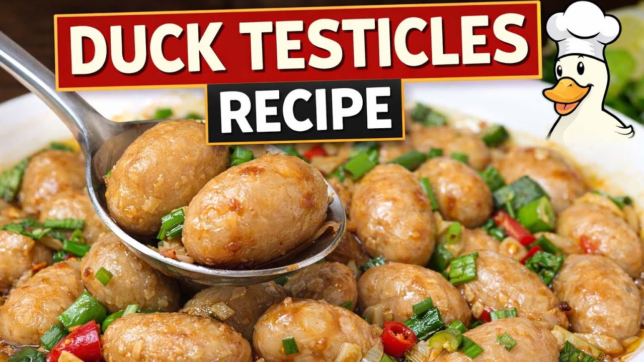 Crispy Fried Duck Testicles | Must-Try Exotic Food
