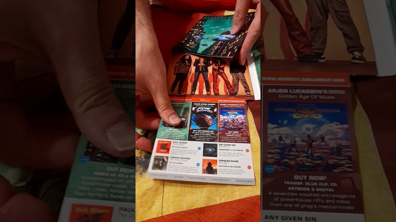 VANDENBERG: SIN - LIMITED EDITION DIGIPACK EDITION CD UNBOXING
