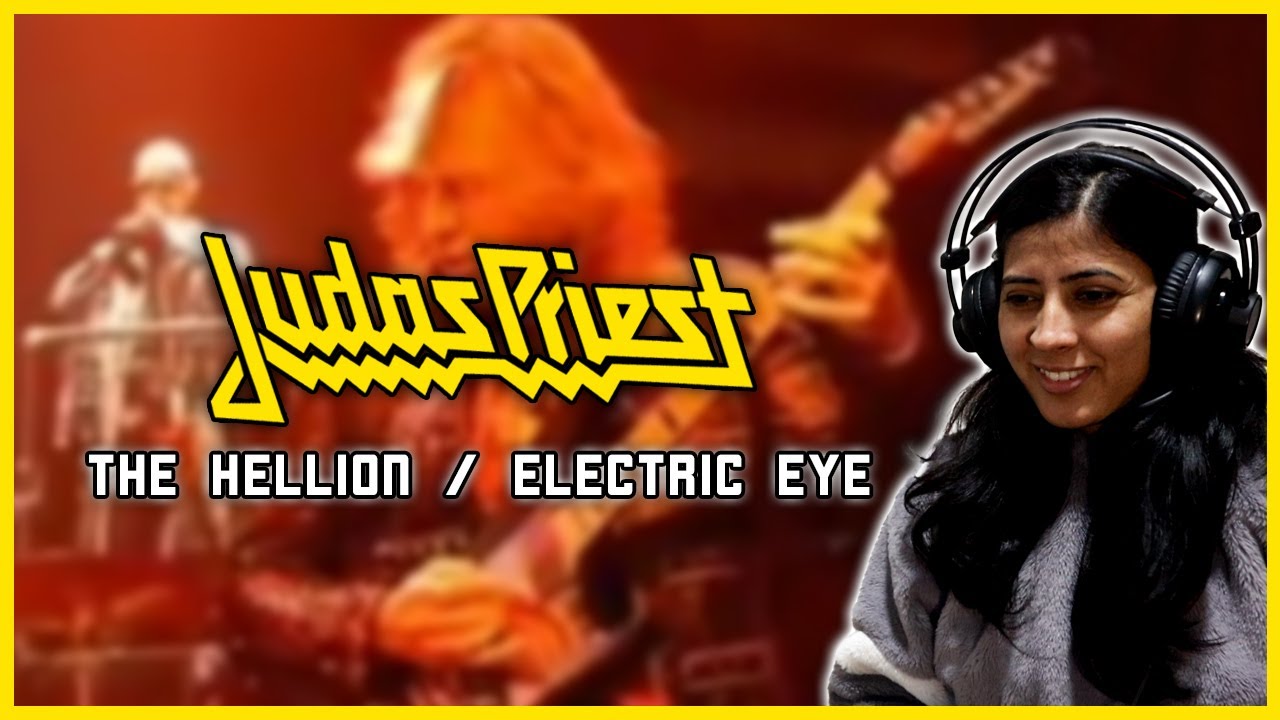 JUDAS PRIEST REACTION | THE HELLION / ELECTRIC EYE REACTION | NEPALI GIRL REACTS