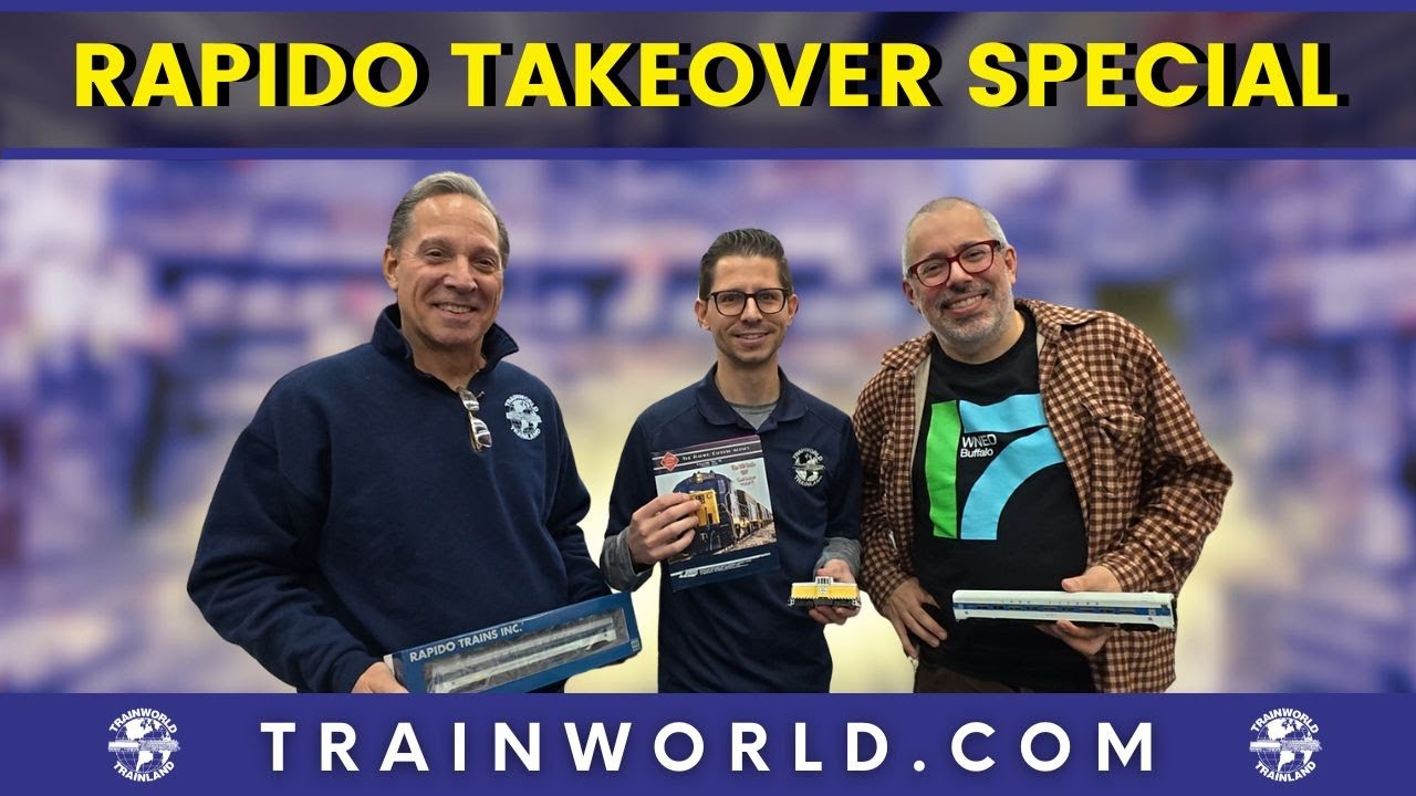 Специальный выпуск Rapido TrainLand Takeover с участием Джейсона Шрона.