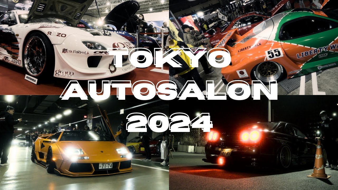 TOKYO AUTO SALON 2024 was INSANE! 【Car Cinema Vlog】