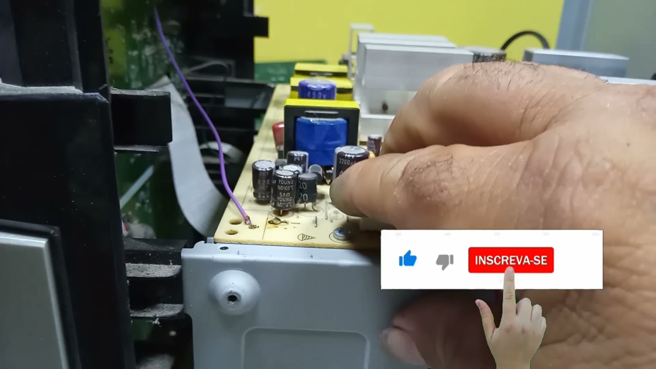 mini system LG cm 8440 com display apagado não liga resolvido