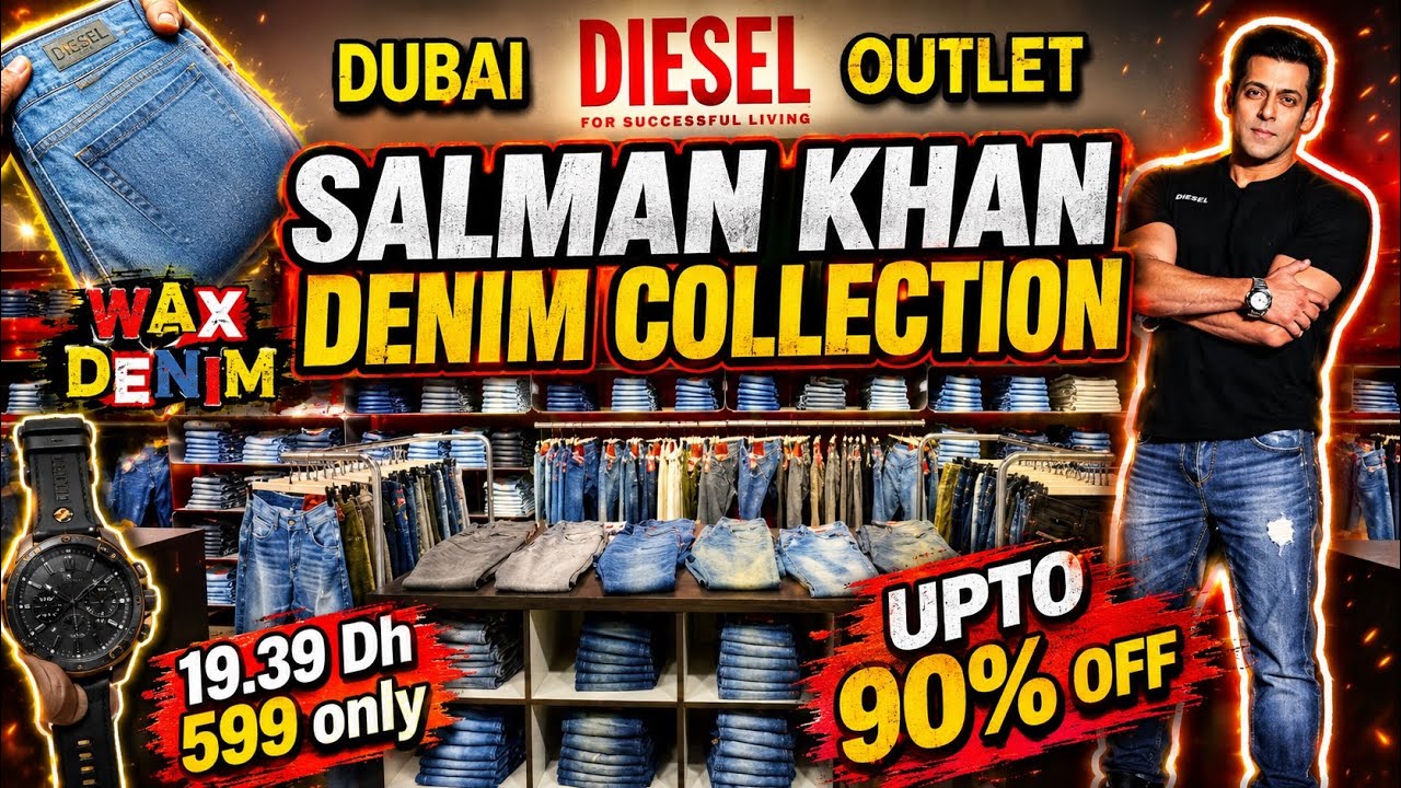 Cheapest Shopping in Dubai Almost free Diesel Dubai outlet mall unbelievable discount 90% Off