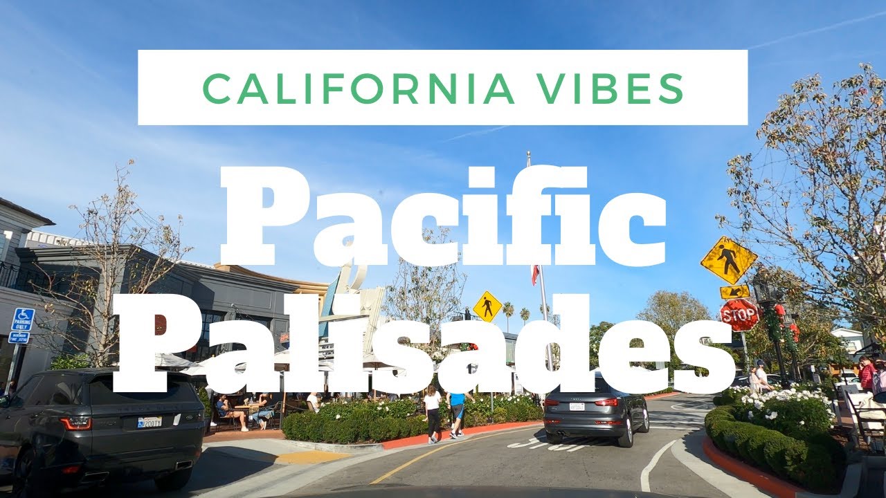4K Beauty Of Pacific Palisades | Exploring Los Angeles, California | California Vibes