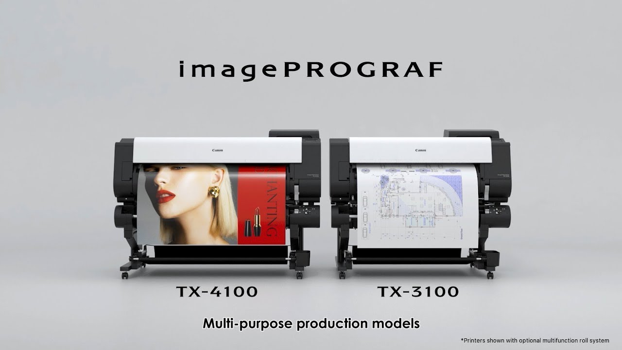 imagePROGRAF TX-3100/4100 Product Intro Video - Short Version