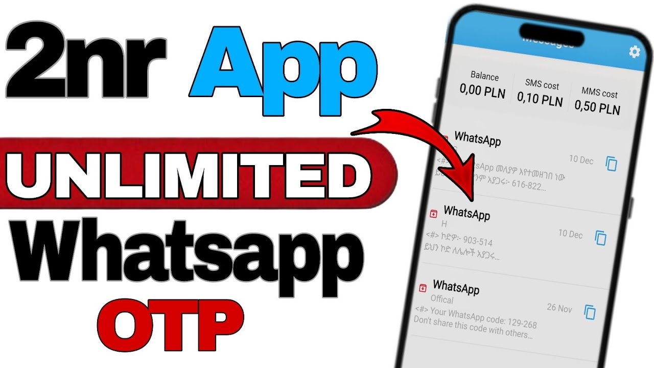 😱 2nr App All Problem Fix | Create Unlimited Poland WhatsApp | 100% Working Trick🔥