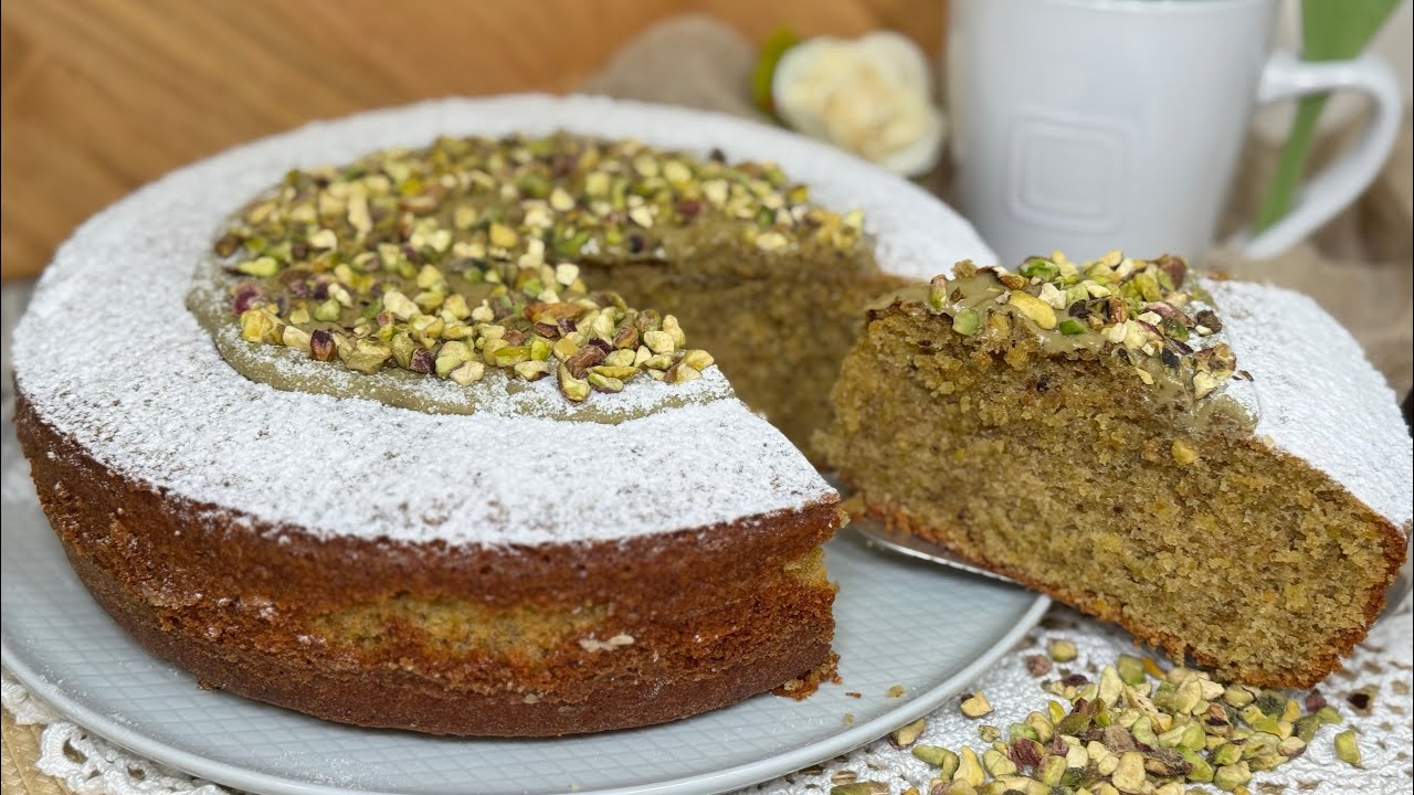Torta Soffice al Pistacchio 