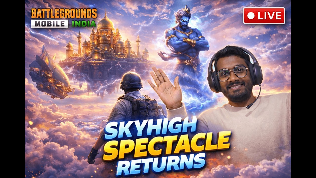 BGMI Live 🔥 Conqueror Push | Intense Squad Wipe Gameplay 😱 1v4 Clutch | Battlegrounds Mobile India