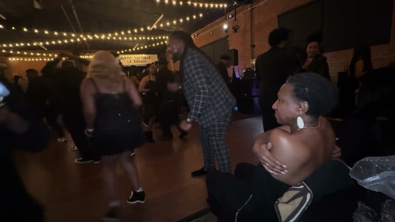 🖤💃🏾🕺🏾 LA, Rodney Black affair birthday celebration my BOI David entertainment purposes
