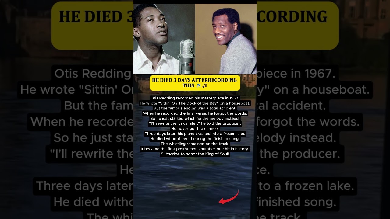 The tragic end of Otis Redding... ✈️🎵 #Shorts #respect #hero #viral #kindness #news