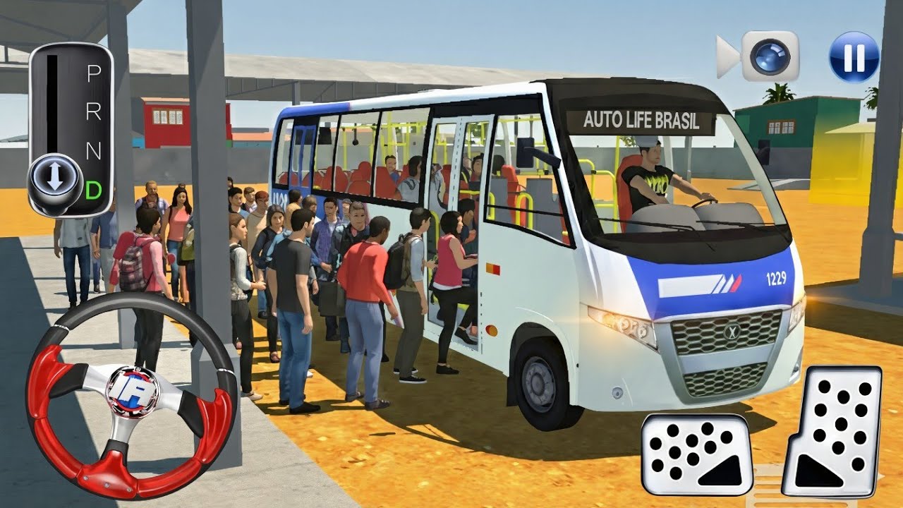 Auto Life Brazil Bus & Truck Driving Simulator 🚍 Real Android Gameplay | Open World Driving 2026