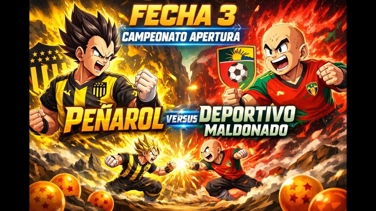Torneo Apertura Peñarol 0 - Deportivo Maldonado 1 - EN VIVO