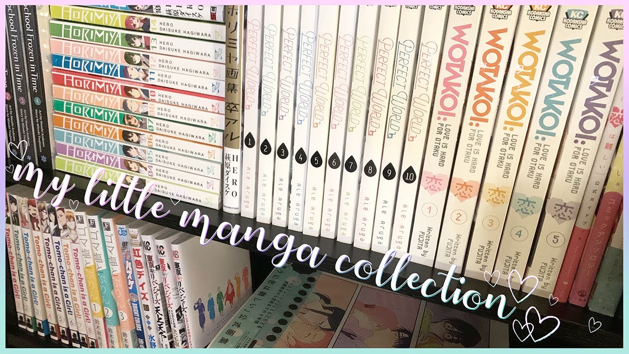 My Little Manga Collection | Spring 2022 Shelf Tour