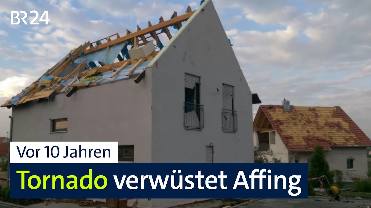 10. Jahrestag - Wie steht es um Affing und die Folgen des Tornados heute? | Abendschau | BR24