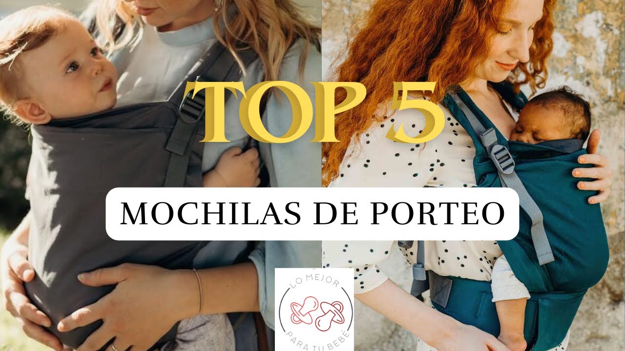 Top 5 mochilas de porteo