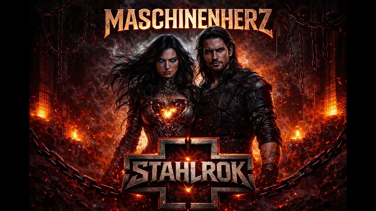Maschinenherz &ndash; Herz aus Stahl | Deutscher Industrial Metal 2026 | Powerful Rock Song
