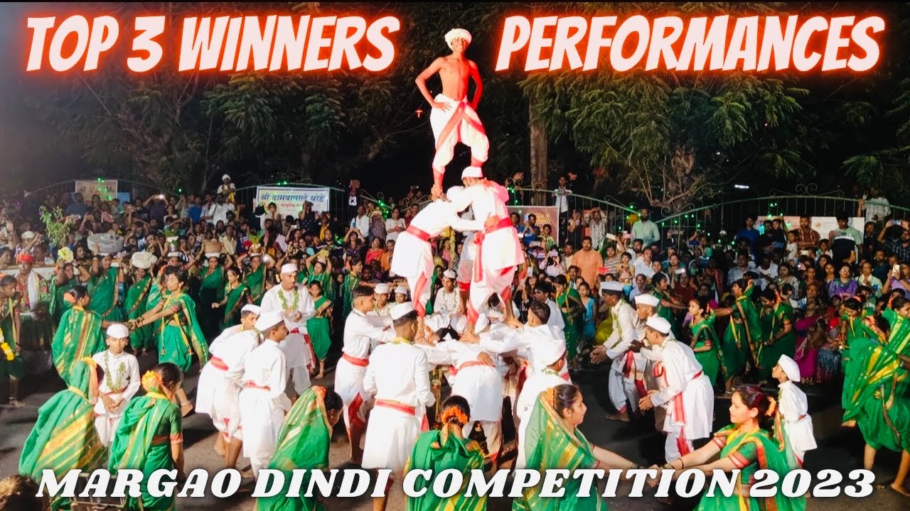Top 3 Winners Performances at Margao Dindi Competition 2023 | Goan Culture and Tradition