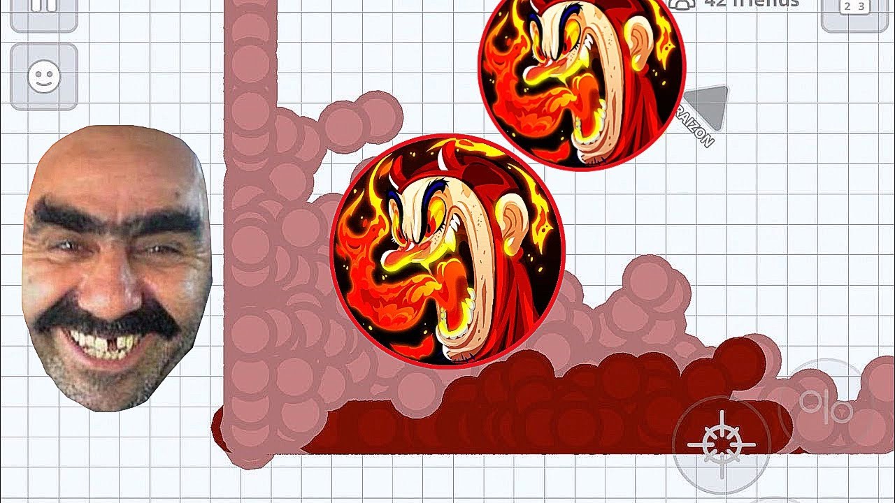 اقاريو-دعس مو طبيعي😂Funny Agario Uncut