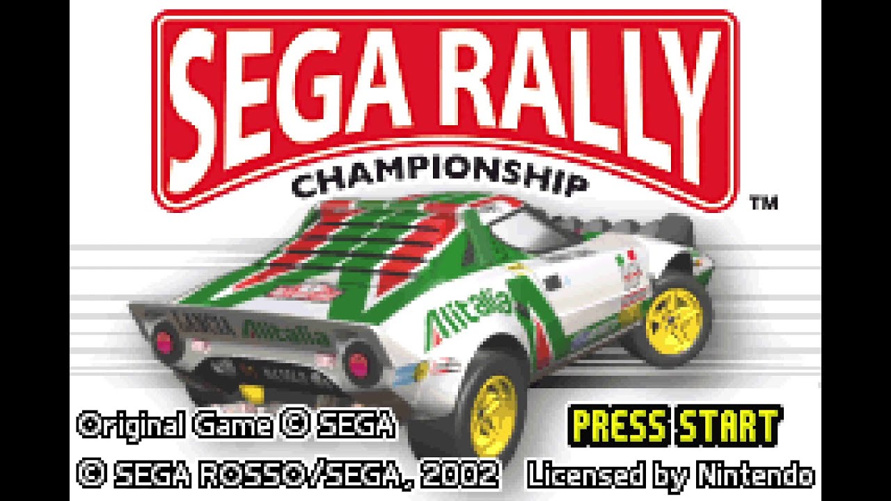 Sega Rally Championship. [GBA - Dice, SEGA]. (2003). Full Championship Play
