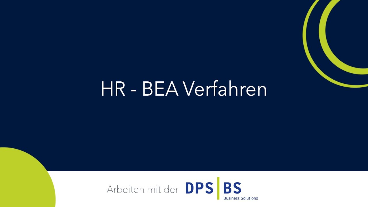 BEA-Bescheinigung stressfrei erstellen (mit der Sage HR Suite) 🚀