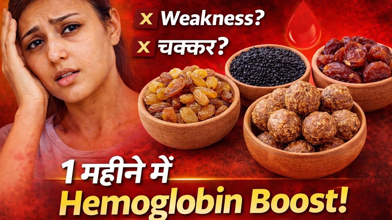 खून की कमी दूर करने देसी नुस्खा | Iron Deficiency & Low Hemoglobin 5 से 10 Hemoglobin? Iron Booster
