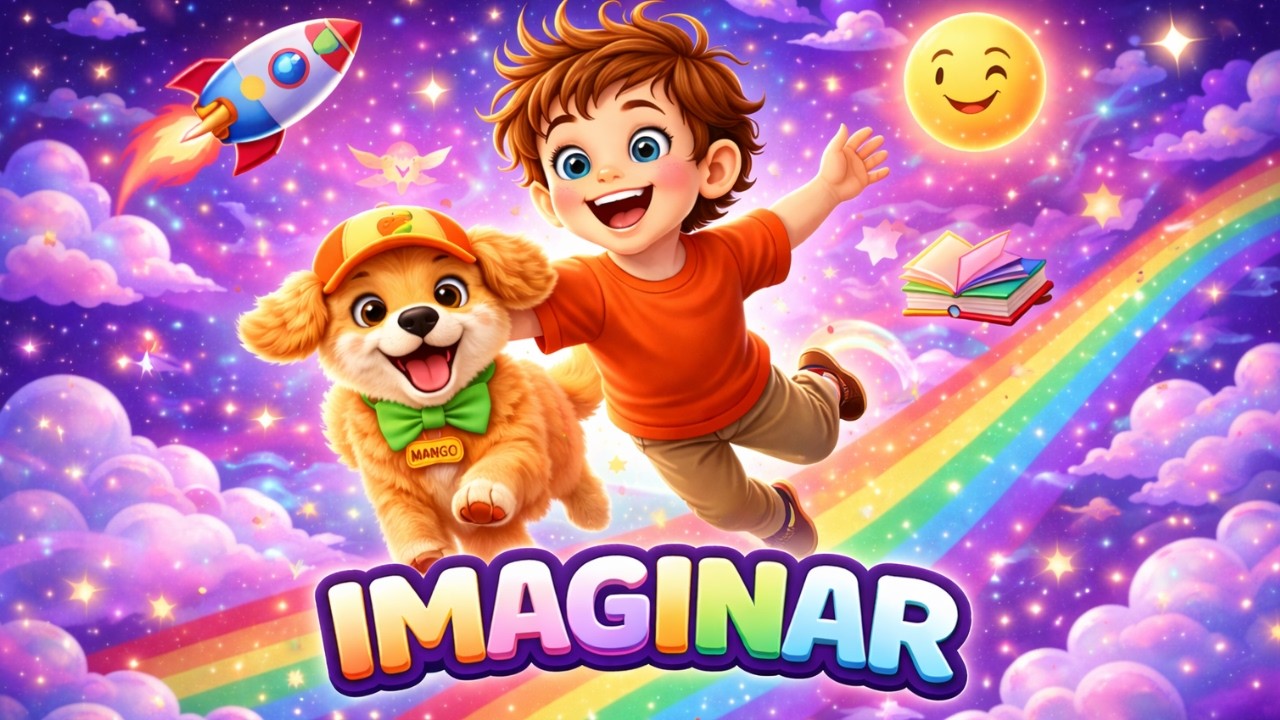 Imaginar 🌈 | Música Infantil Educativa sobre Imaginação