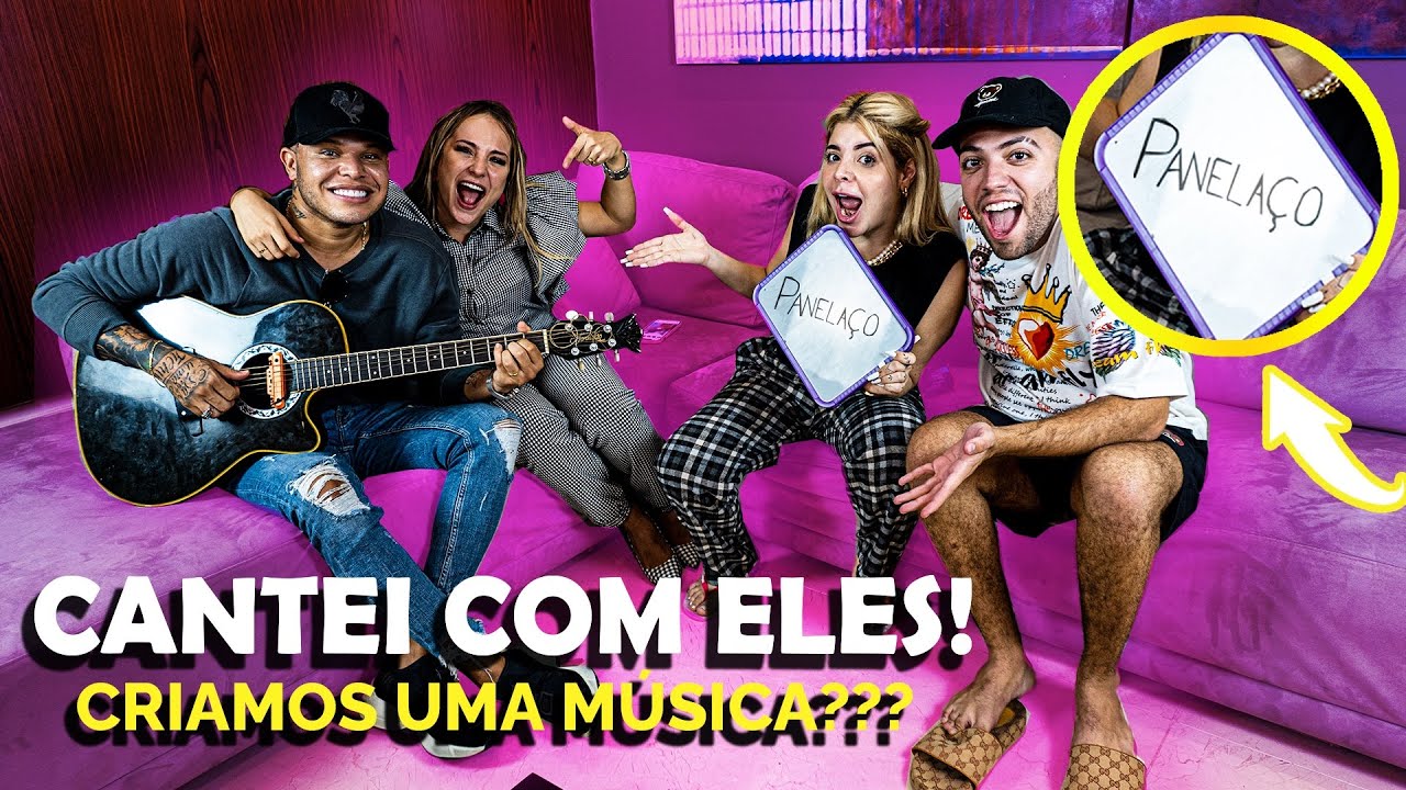 FIZ UMA MÚSICA COM TIERRY E GABI MARTINS!