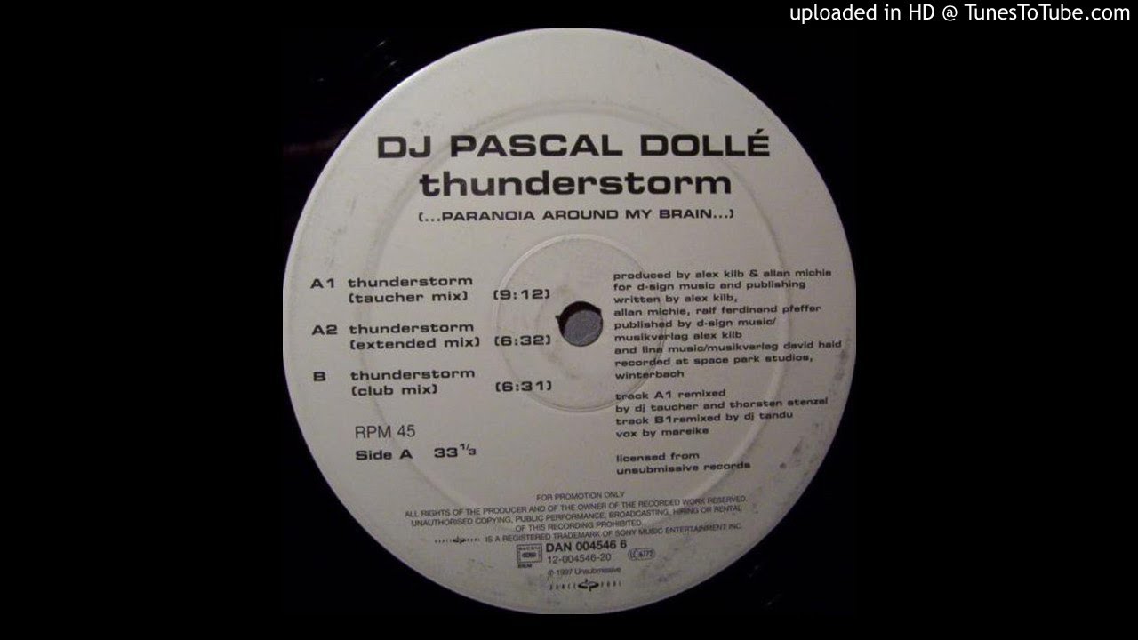 Dj Pascal Dollé - Thunderstorm (Extended Mix)