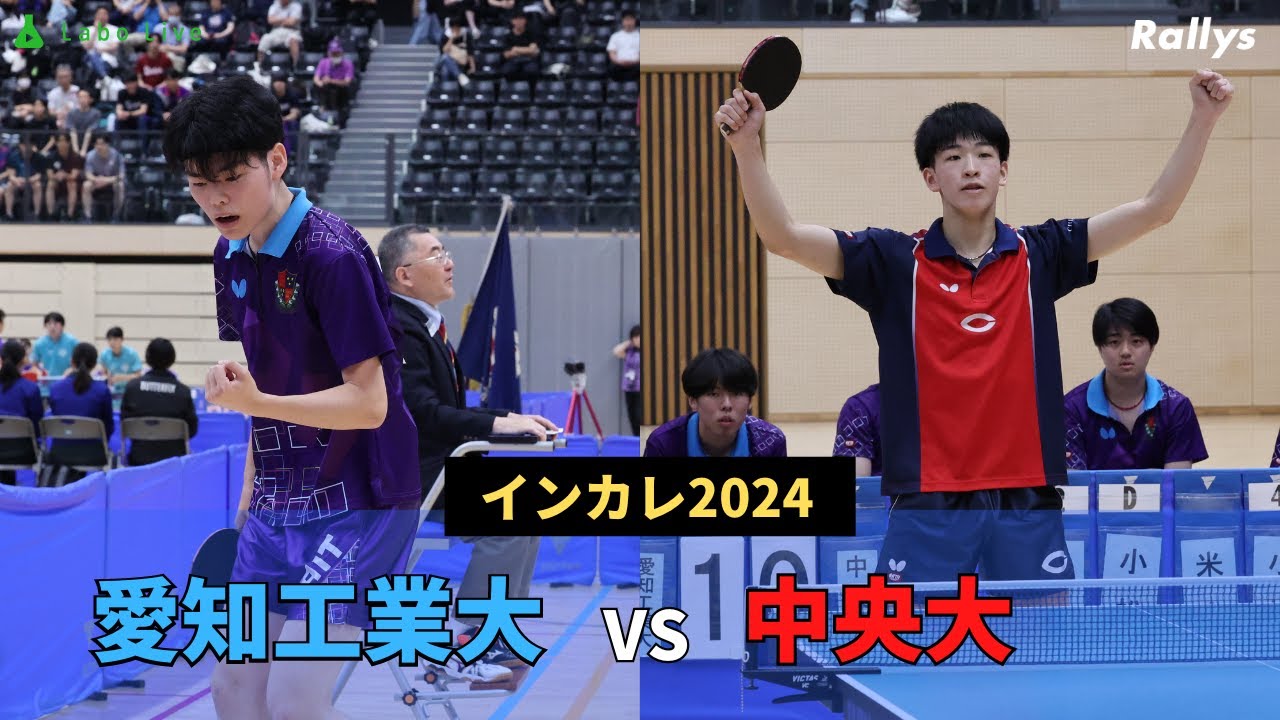 【ダイジェスト】スター軍団・愛知工業大学に中央大学が挑む｜インカレ2024男子準決勝