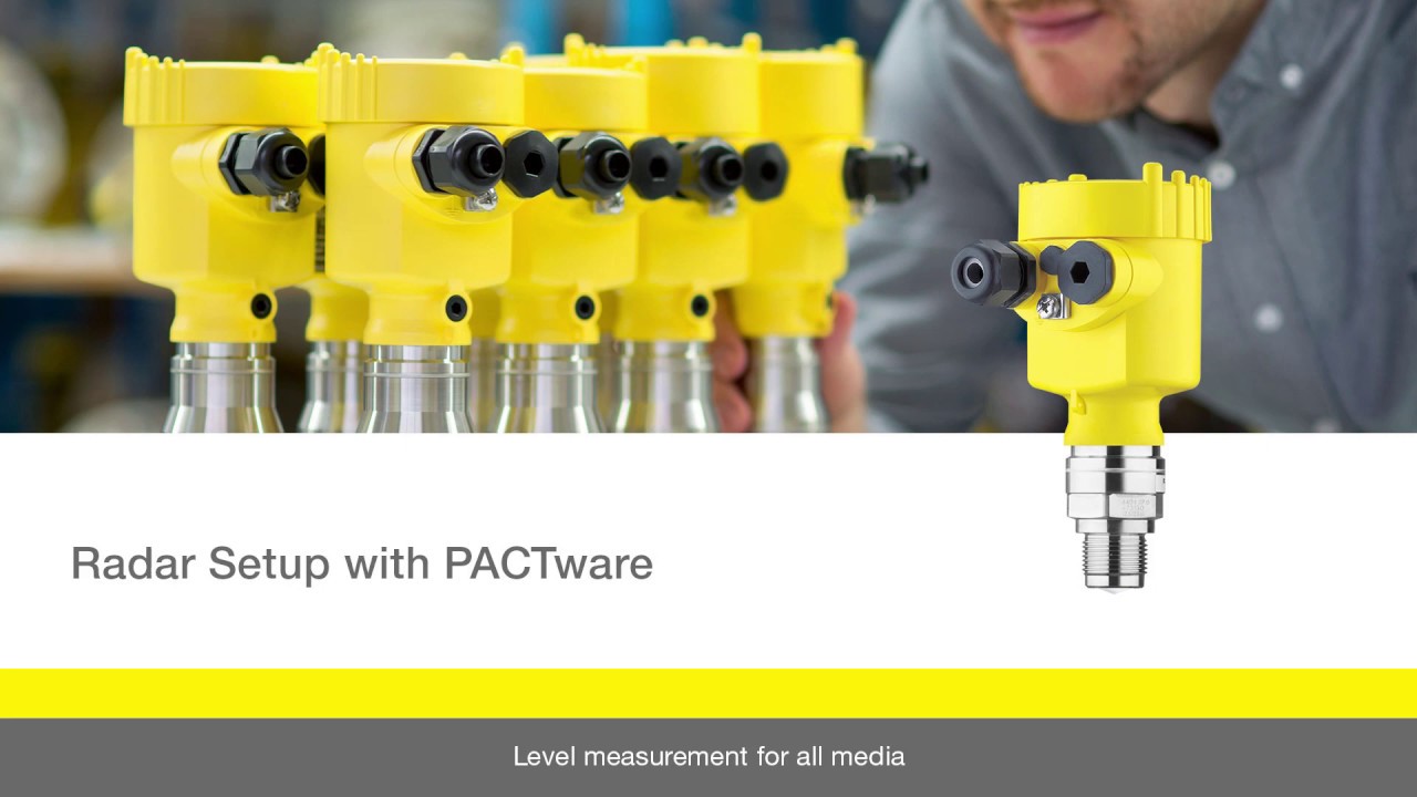 How to set up a VEGAPULS radar sensor with PACTware | Tutorial