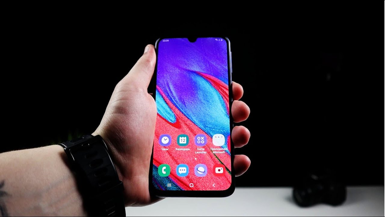 ОБЗОР НОВОГО СМАРТФОНА SAMSUNG A40