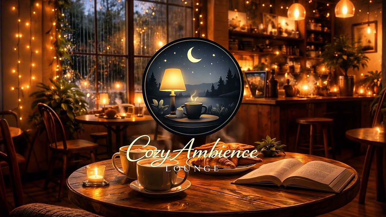 Cozy Café Rain Intro ☕🌧️ | 10 Second Ambient Opener