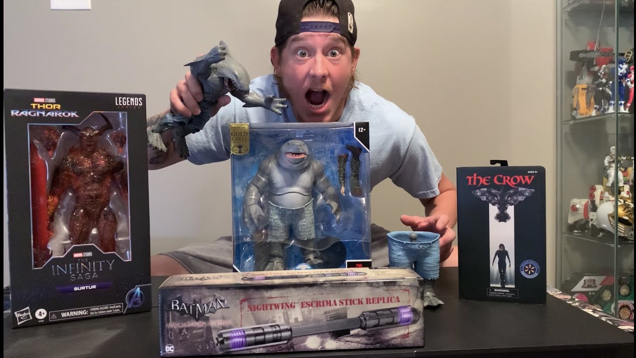 NEW Mcfarlane King Shark Walmart Exclusive Unboxing and Comparison / Plus Toy haul!