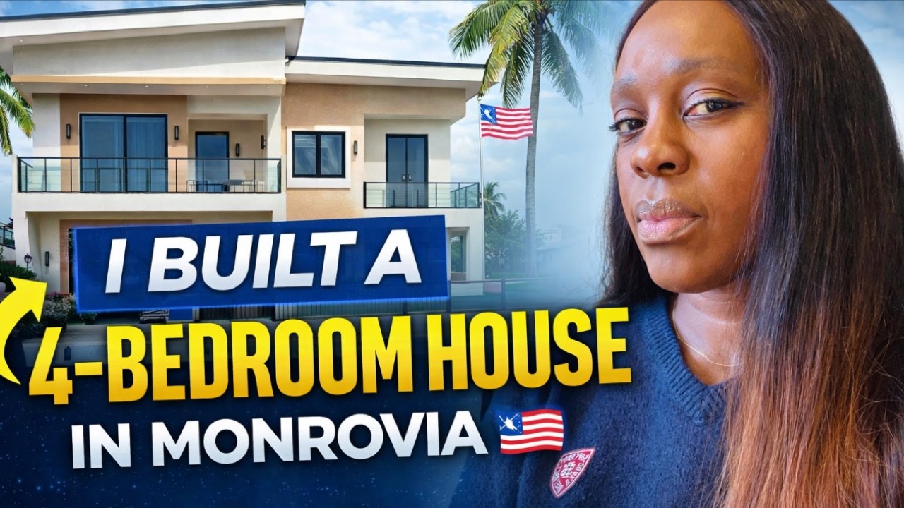 Diaspora Build: Как мы построили современный дом с 4 спальнями в Монровии #monrovia #westafrica #...