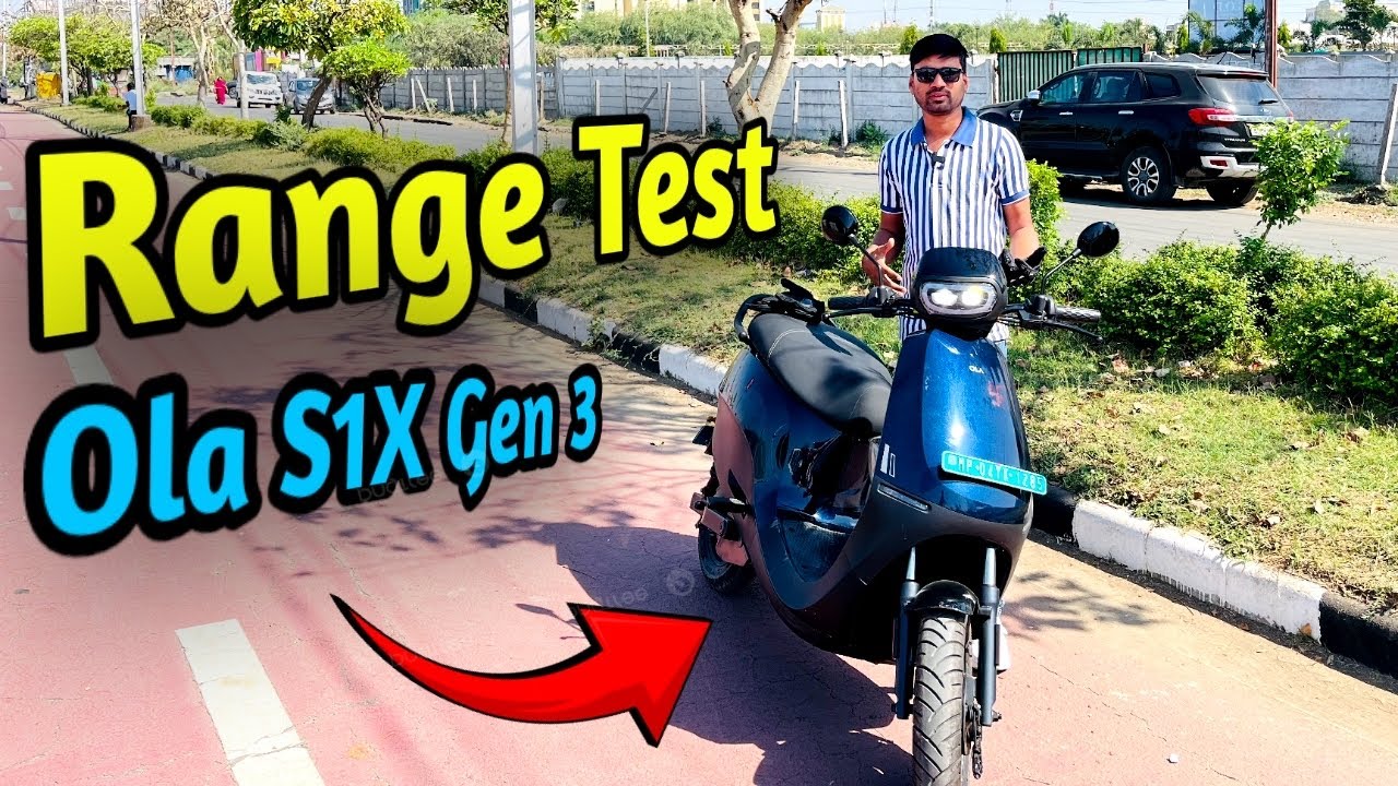 ola gen 3 range test eco Mode ⚡️S1X Gen3 3 KWh l IDC Ranger 176 Km