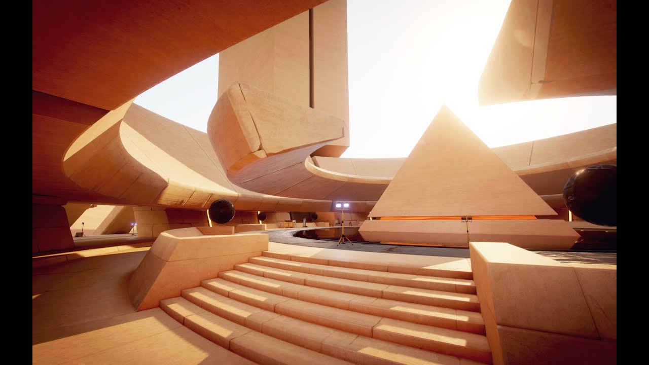 Unity 5 Lighting Demo: The Courtyard