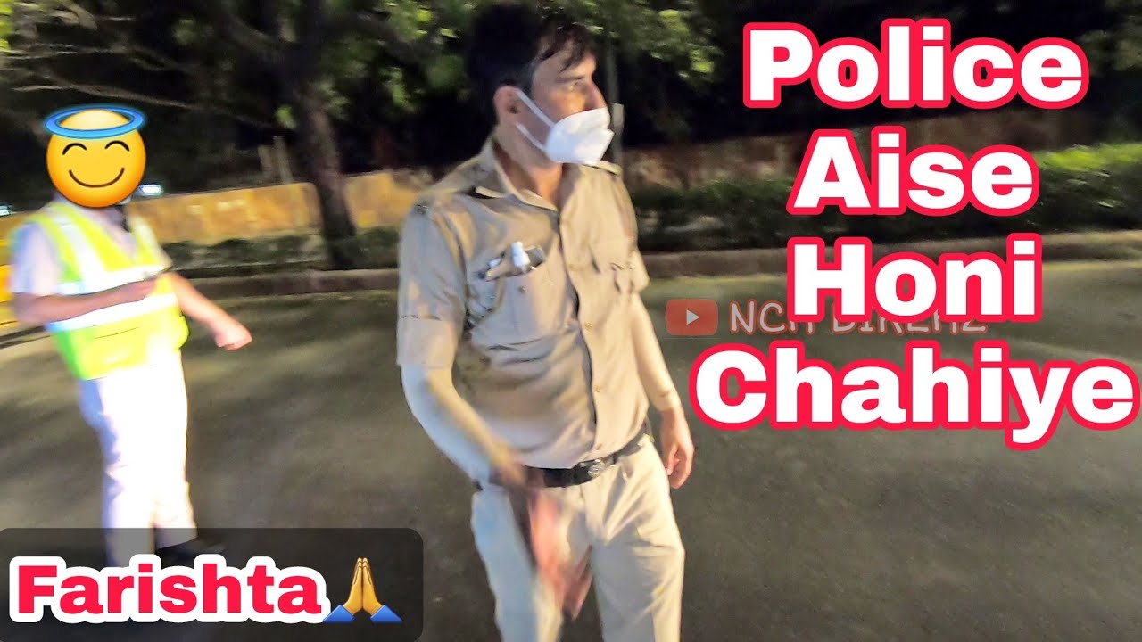 Police👮‍♂️ Stop Me While Donating food🍛 in lockdown😇 | Khali Pet Sote Log 😢 | NCR Bikerz |