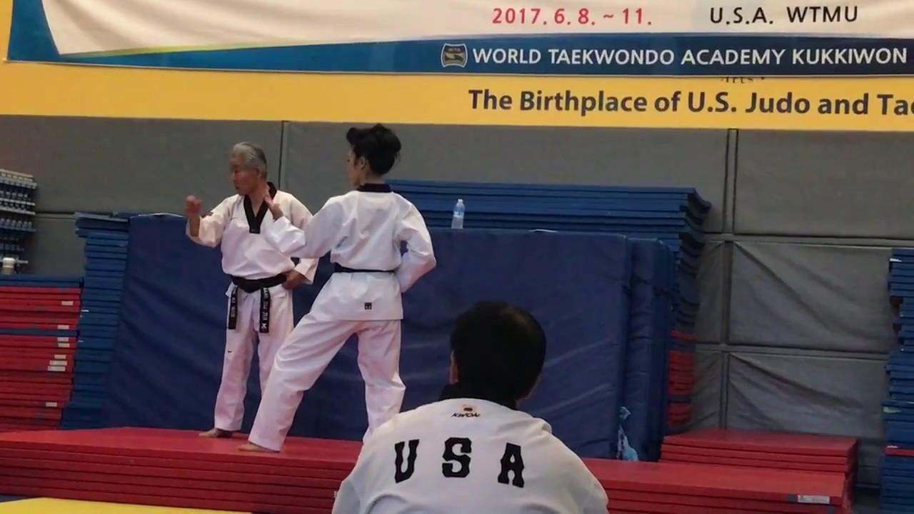 Kumgang from the Kukkiwon International Master Course & Examiner