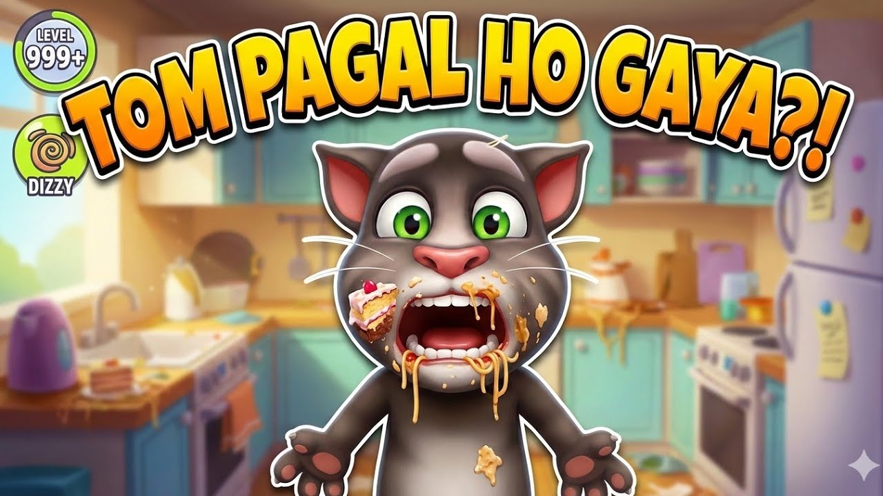 Talking Tom बोलता है 😱 | Live Gameplay | Hindi Commentary#live #shorts #virallive #shortsfeed