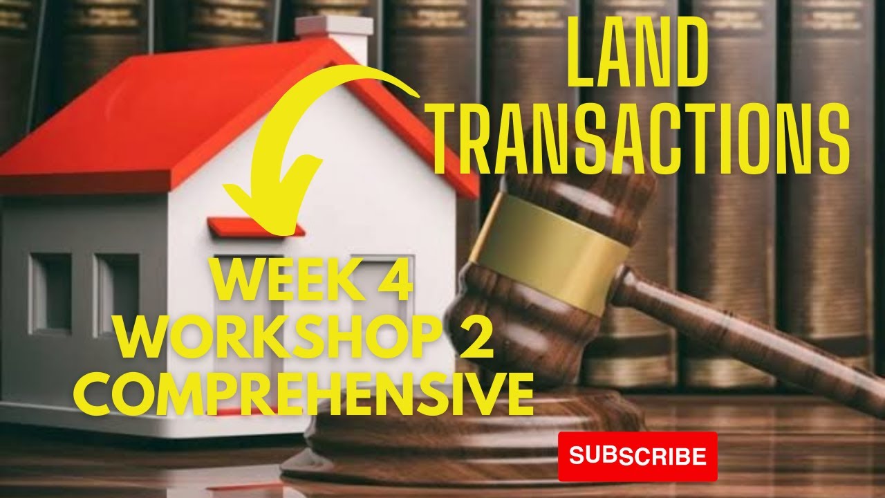 LAND TRANSACTIONS