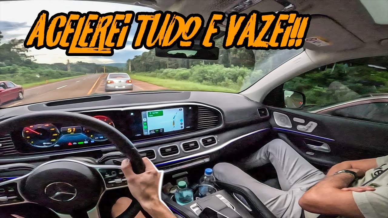 TENTATIVA DE ASSALTO NA ESTRADA ARGENTINA?!!🔥 MERCEDES GLS 450