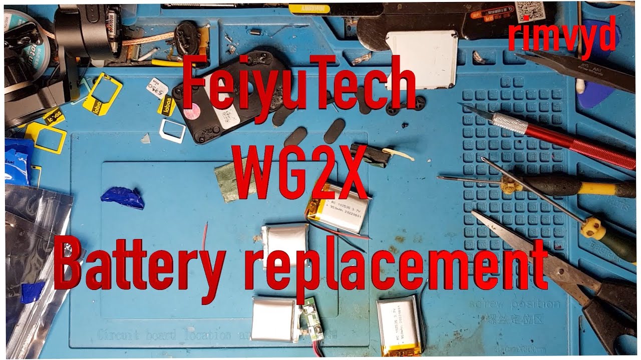 FeiyuTech WG2X ,battery replacement