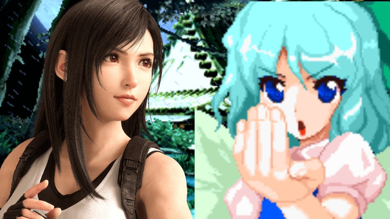 【MUGEN】Tifa Lockhart VS Saikyo-Cirno