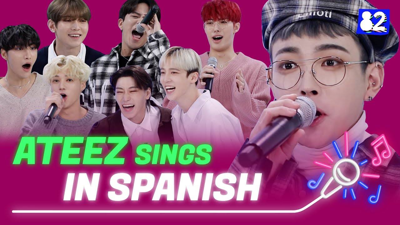 ATEEZ поют Wonderland на испанском | Try-lingual Live